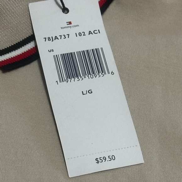 Tommy Hilfiger Button Polo Shirt for Men's - Picture 9 of 10